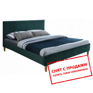 Кровать (с ламелями) Signal Azurro Velvet 180х200 ...